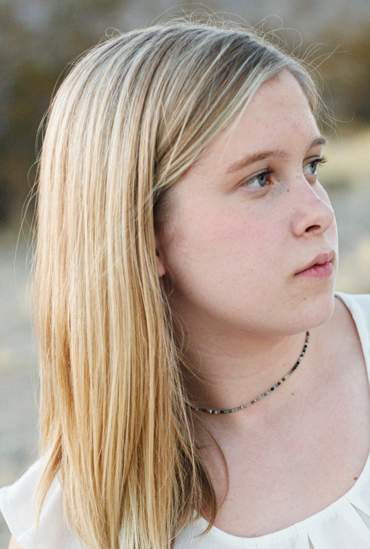 Multi-stone choker